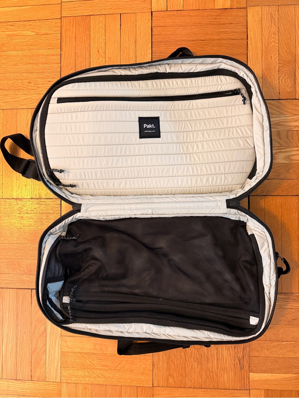 Pakt One Travel Duffel, 28L, Black